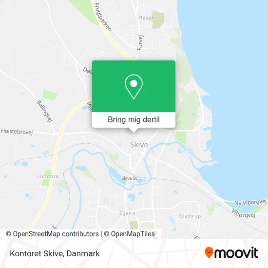 Kontoret Skive kort