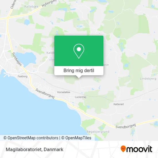 Magilaboratoriet kort