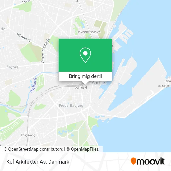 Kpf Arkitekter As kort