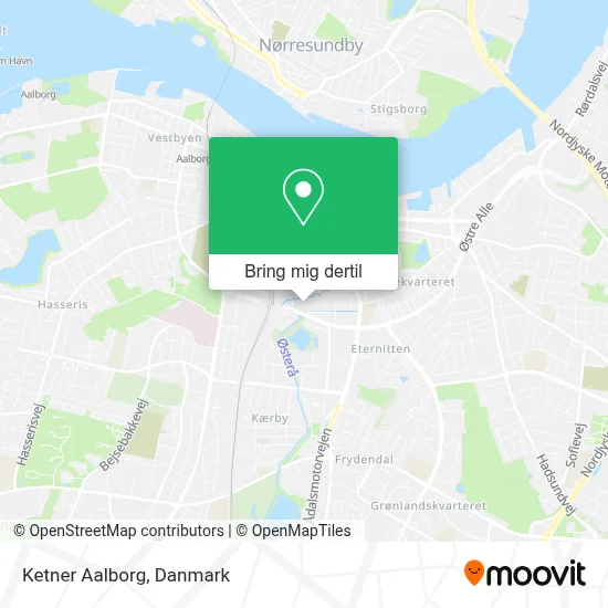 Ketner Aalborg kort