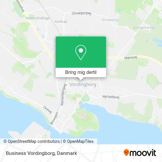 Business Vordingborg kort