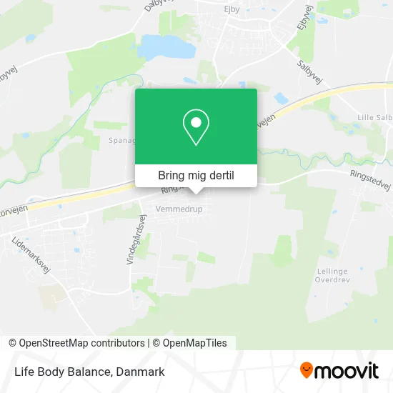 Life Body Balance kort