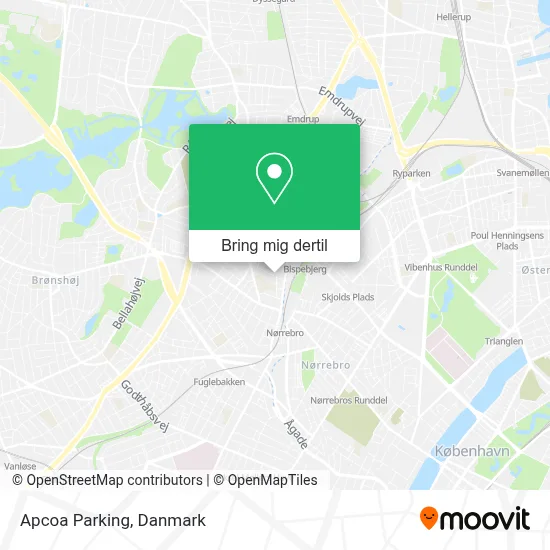 Apcoa Parking kort