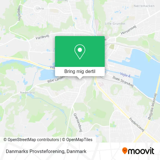 Danmarks Provsteforening kort