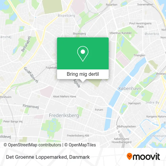 Det Groenne Loppemarked kort