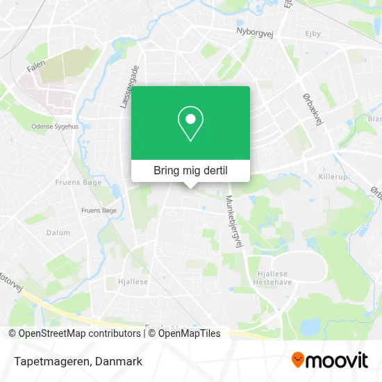 Tapetmageren kort