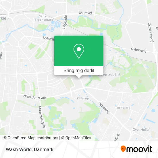 Wash World kort