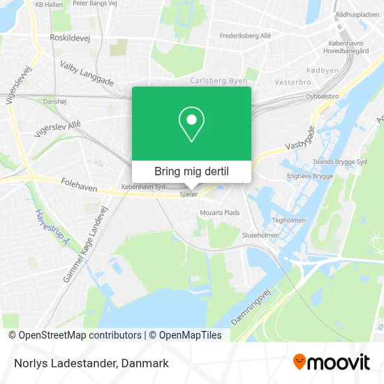 Norlys Ladestander kort