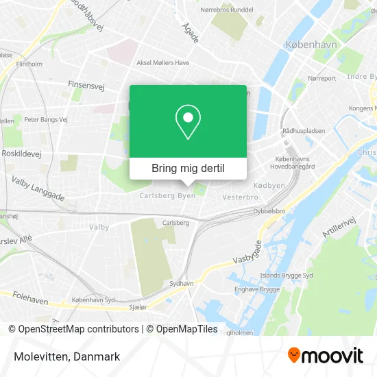 Molevitten kort