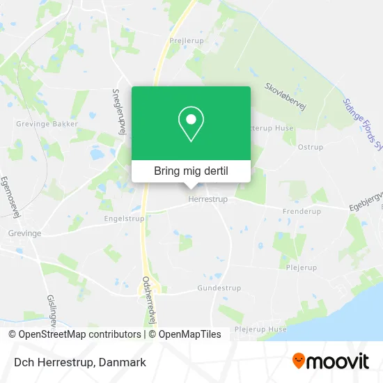 Dch Herrestrup kort