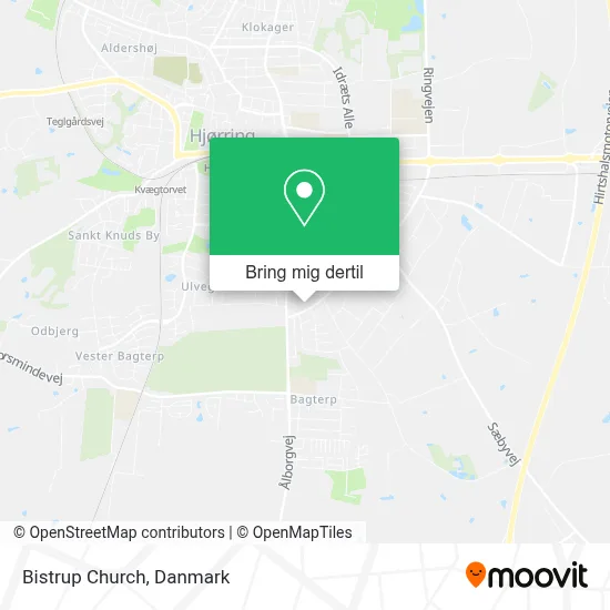 Bistrup Church kort
