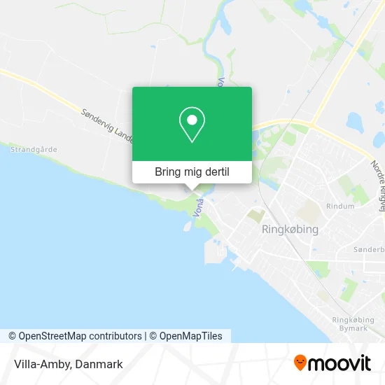 Villa-Amby kort