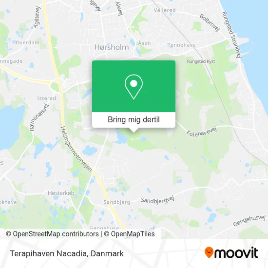 Terapihaven Nacadia kort