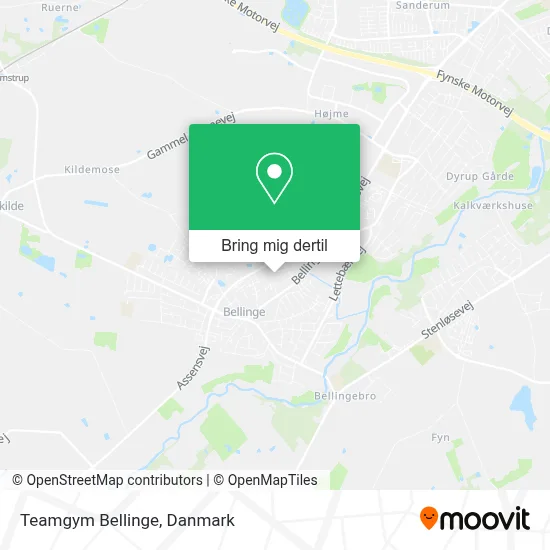 Teamgym Bellinge kort