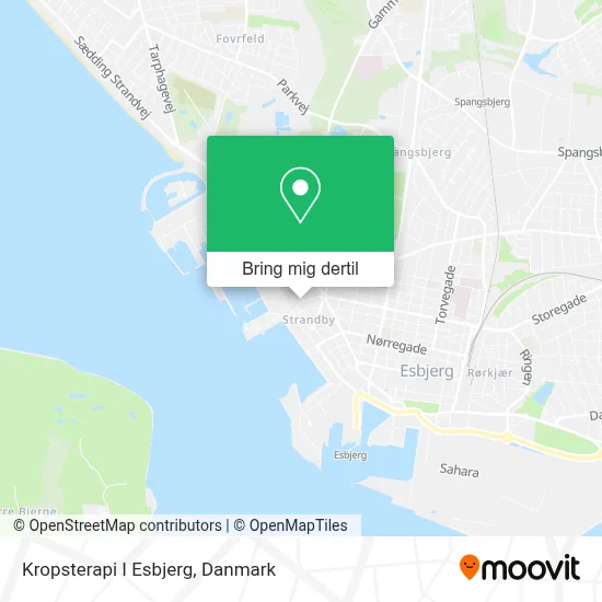 Kropsterapi I Esbjerg kort