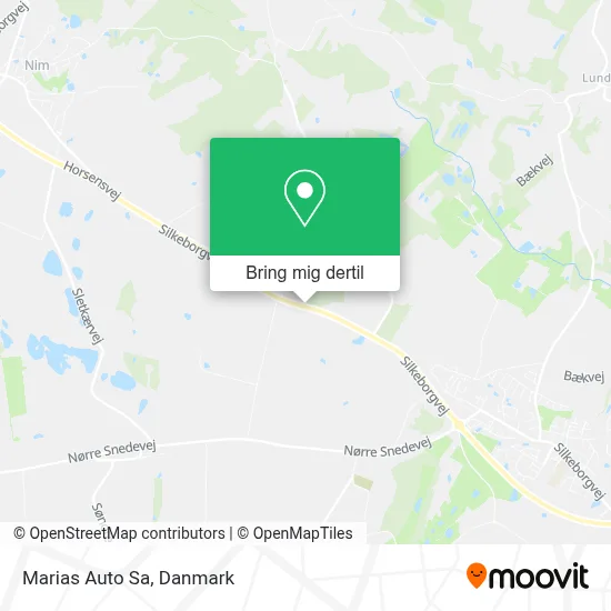 Marias Auto Sa kort