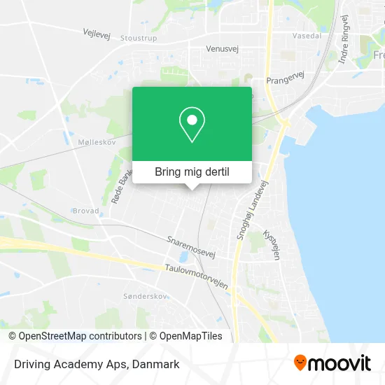 Driving Academy Aps kort