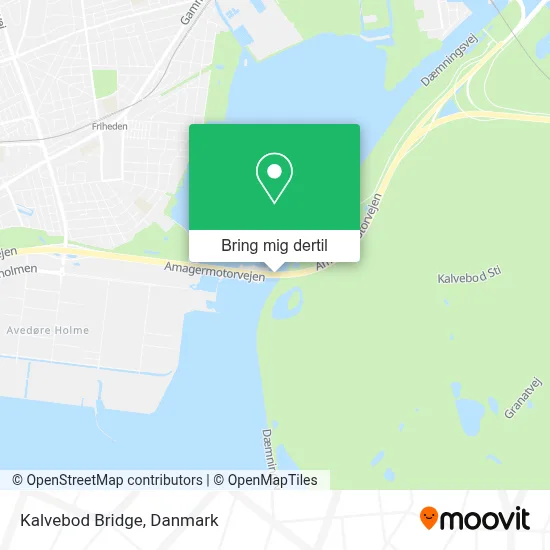 Kalvebod Bridge kort