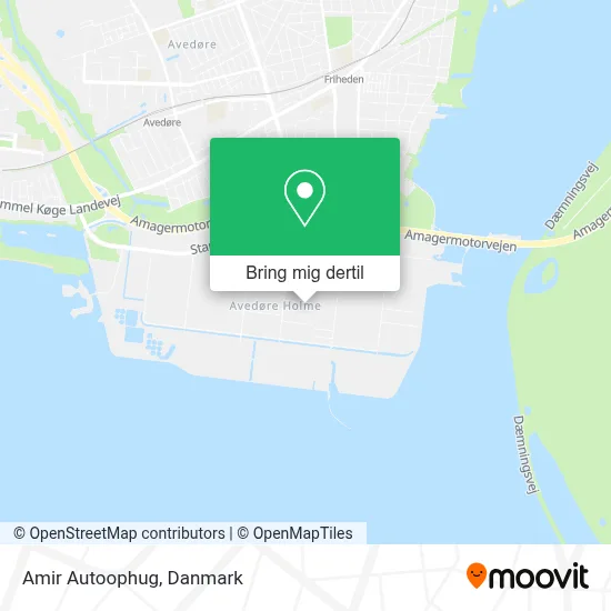 Amir Autoophug kort