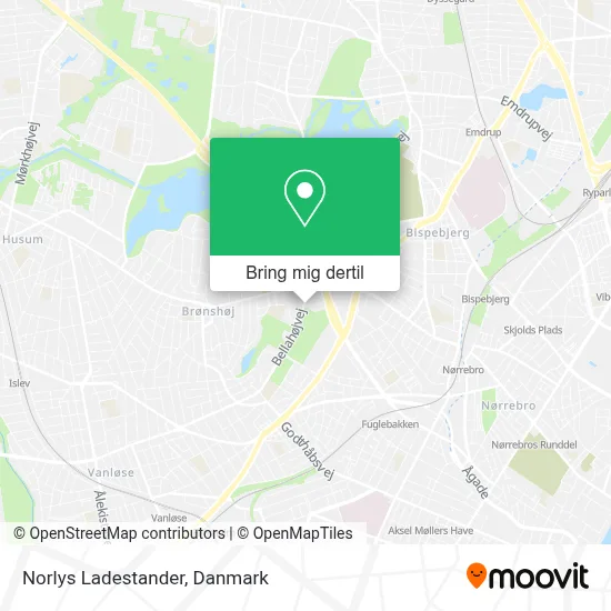 Norlys Ladestander kort