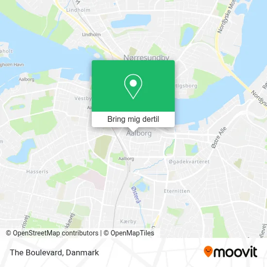 The Boulevard kort