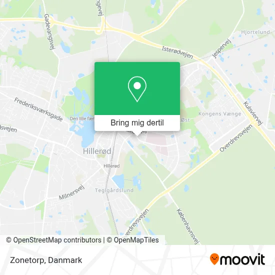 Zonetorp kort