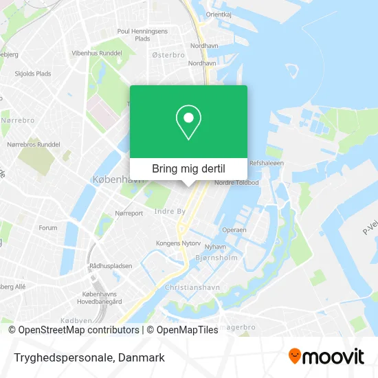 Tryghedspersonale kort