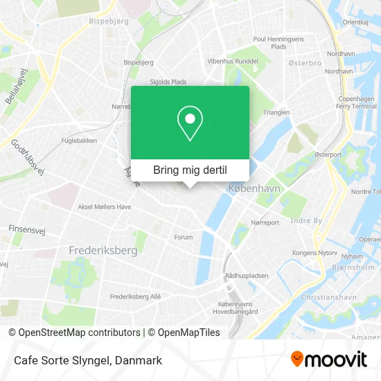 Cafe Sorte Slyngel kort