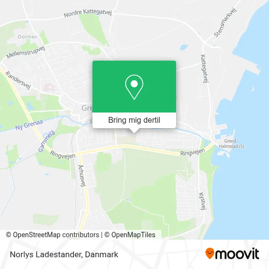 Norlys Ladestander kort