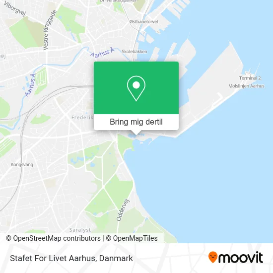 Stafet For Livet Aarhus kort