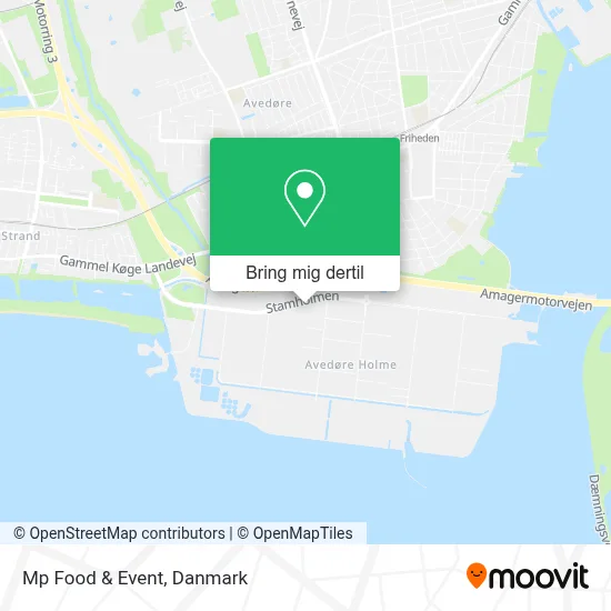 Mp Food & Event kort