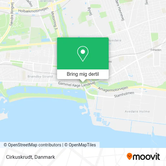 Cirkuskrudt kort