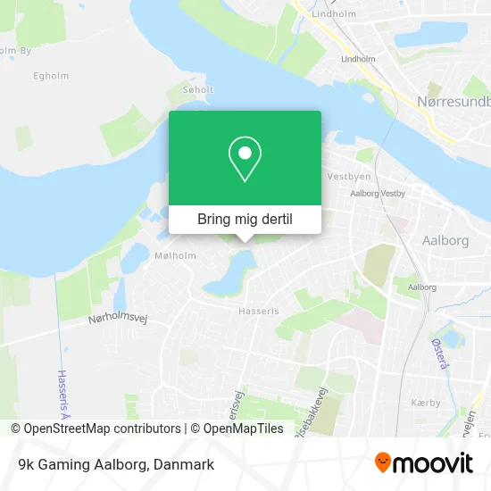 9k Gaming Aalborg kort