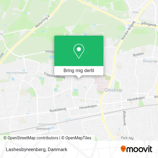 Lashesbyreenberg kort