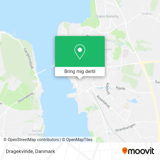 Dragekvinde kort