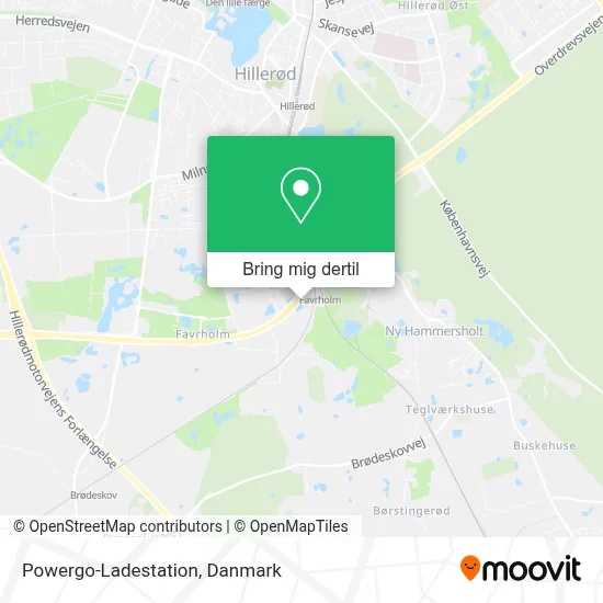 Powergo-Ladestation kort