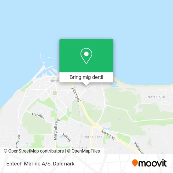 Entech Marine A/S kort