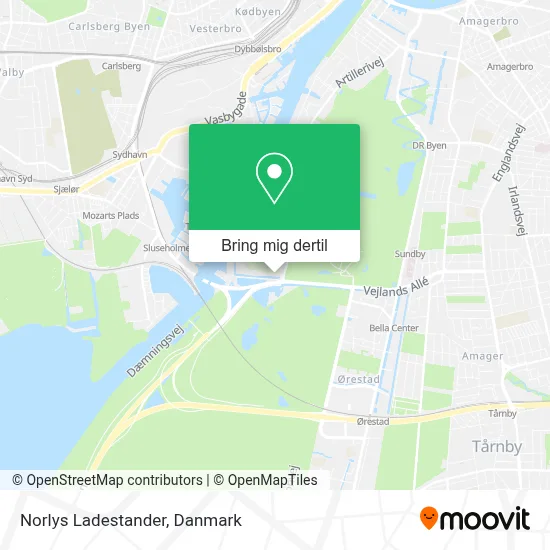 Norlys Ladestander kort