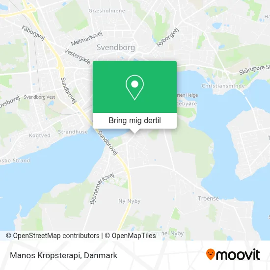 Manos Kropsterapi kort