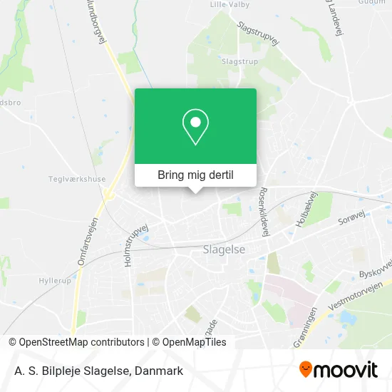 A. S. Bilpleje Slagelse kort