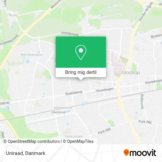 Uniraad kort