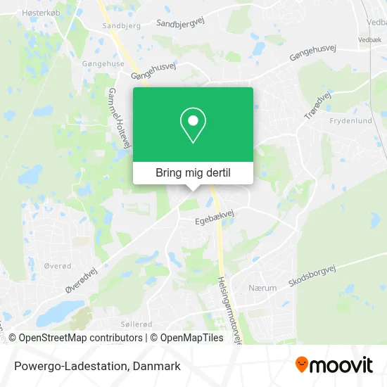 Powergo-Ladestation kort