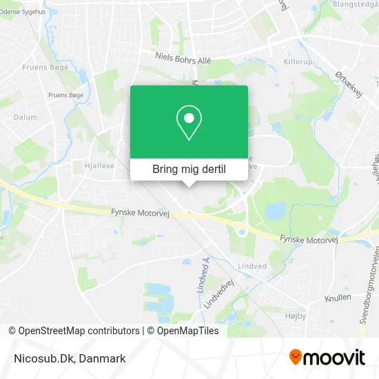Nicosub.Dk kort