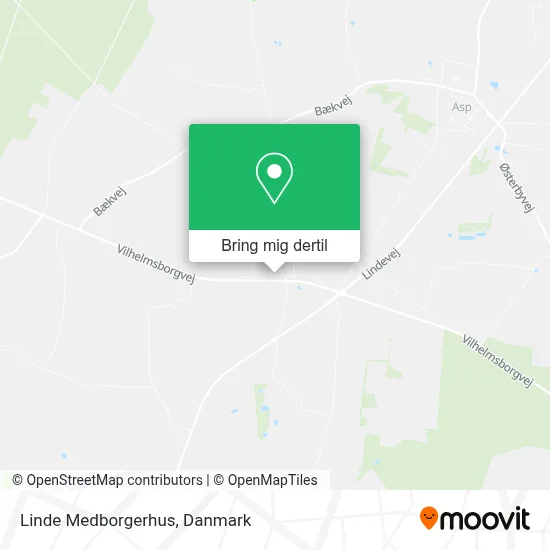 Linde Medborgerhus kort