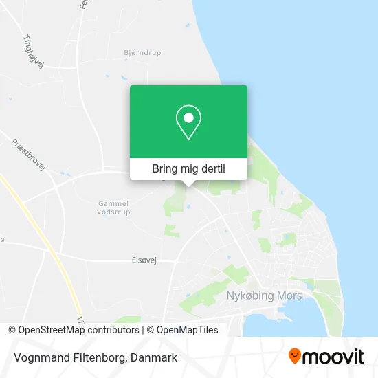 Vognmand Filtenborg kort