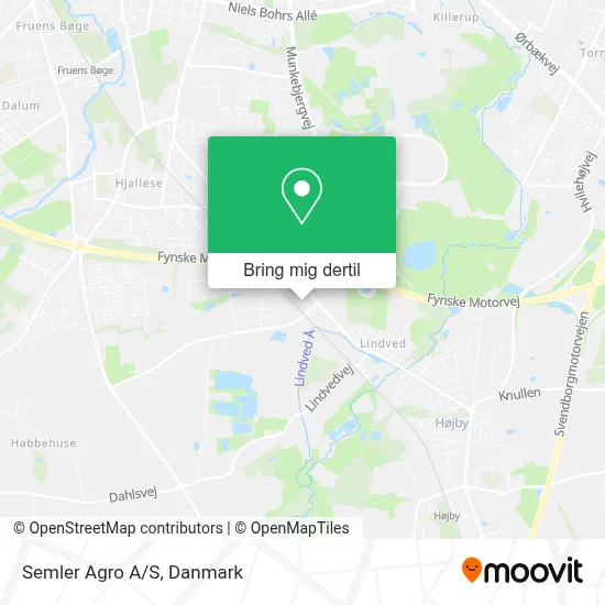 Semler Agro A/S kort
