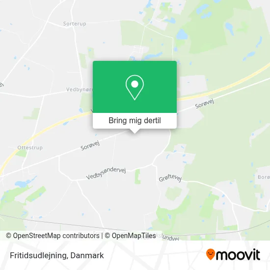 Fritidsudlejning kort