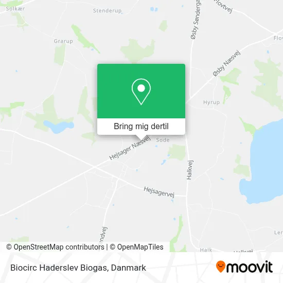 Biocirc Haderslev Biogas kort