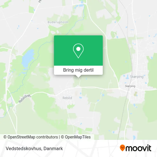 Vedstedskovhus kort