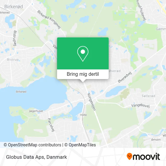 Globus Data Aps kort
